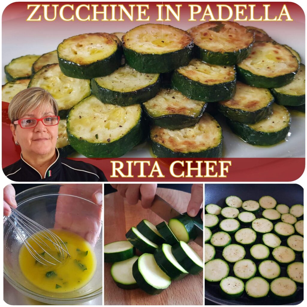 zucchine in padella