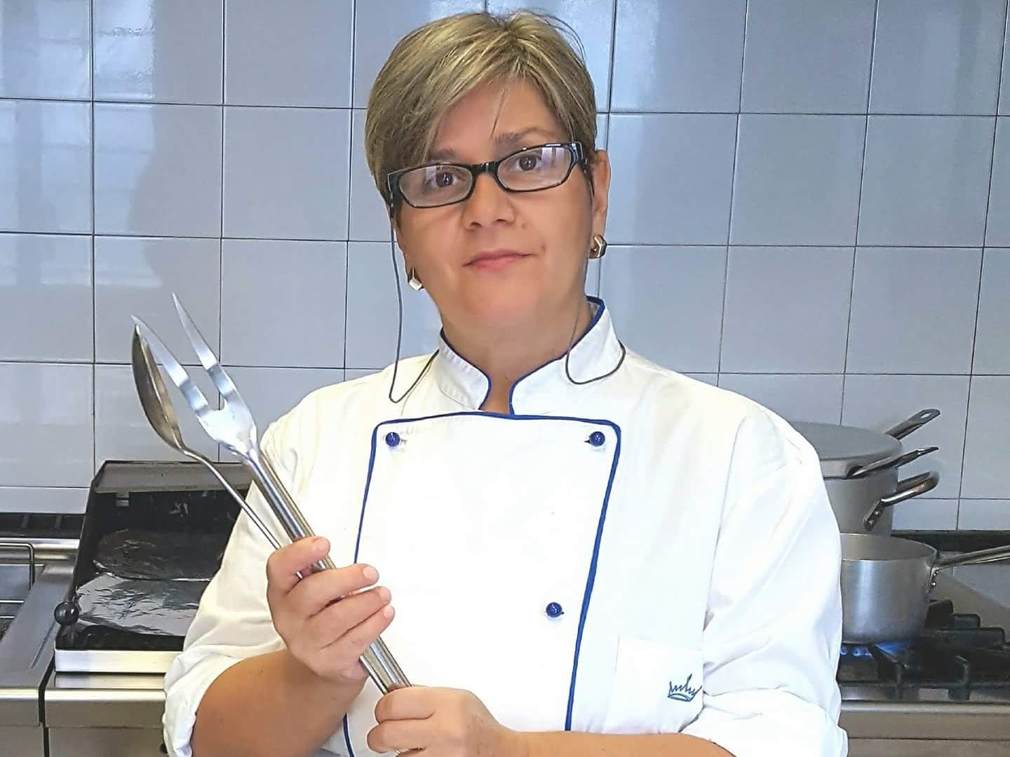 Rita Chef durante gli anni della ristorazione