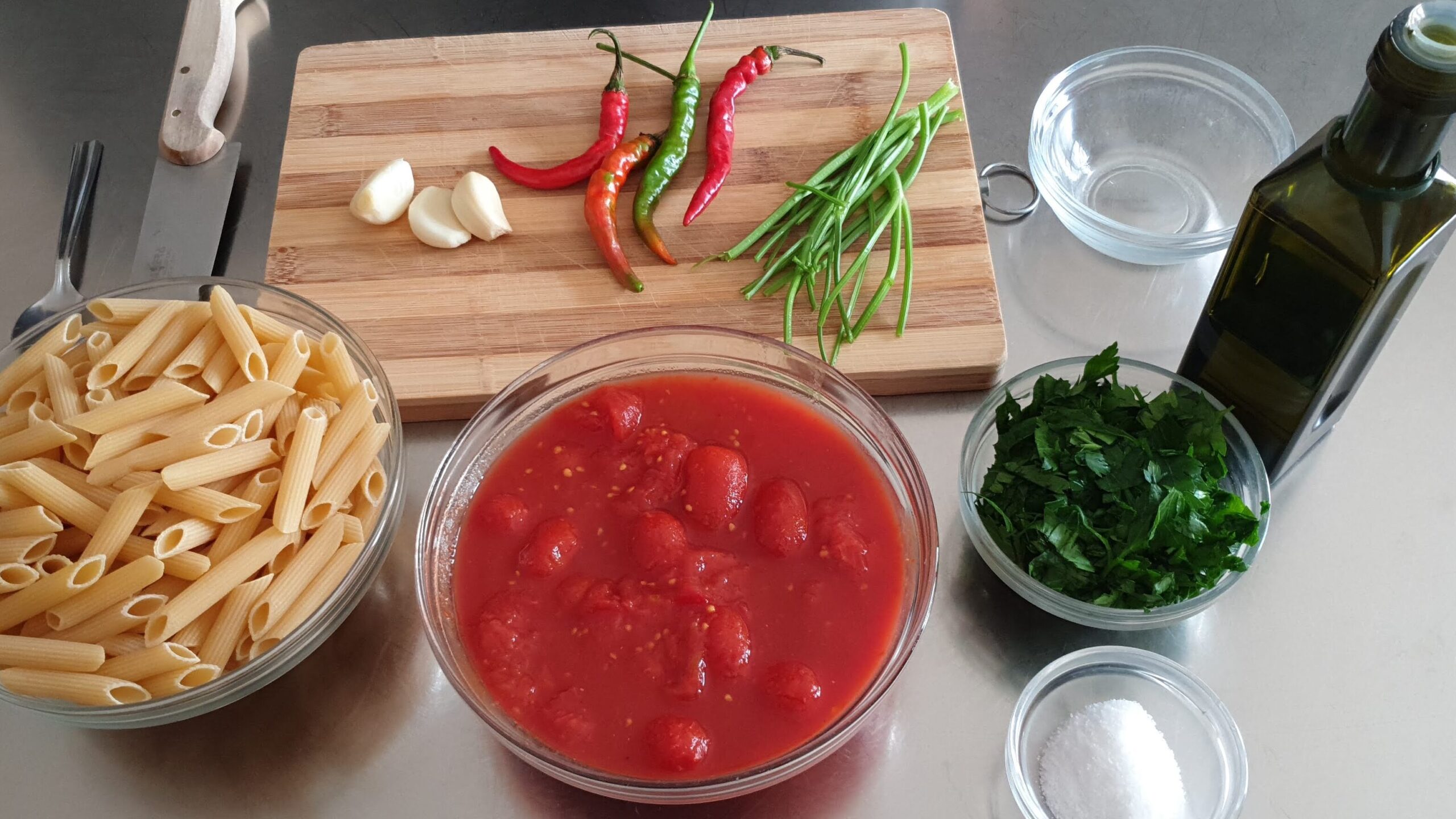 penne all'arrabbiata