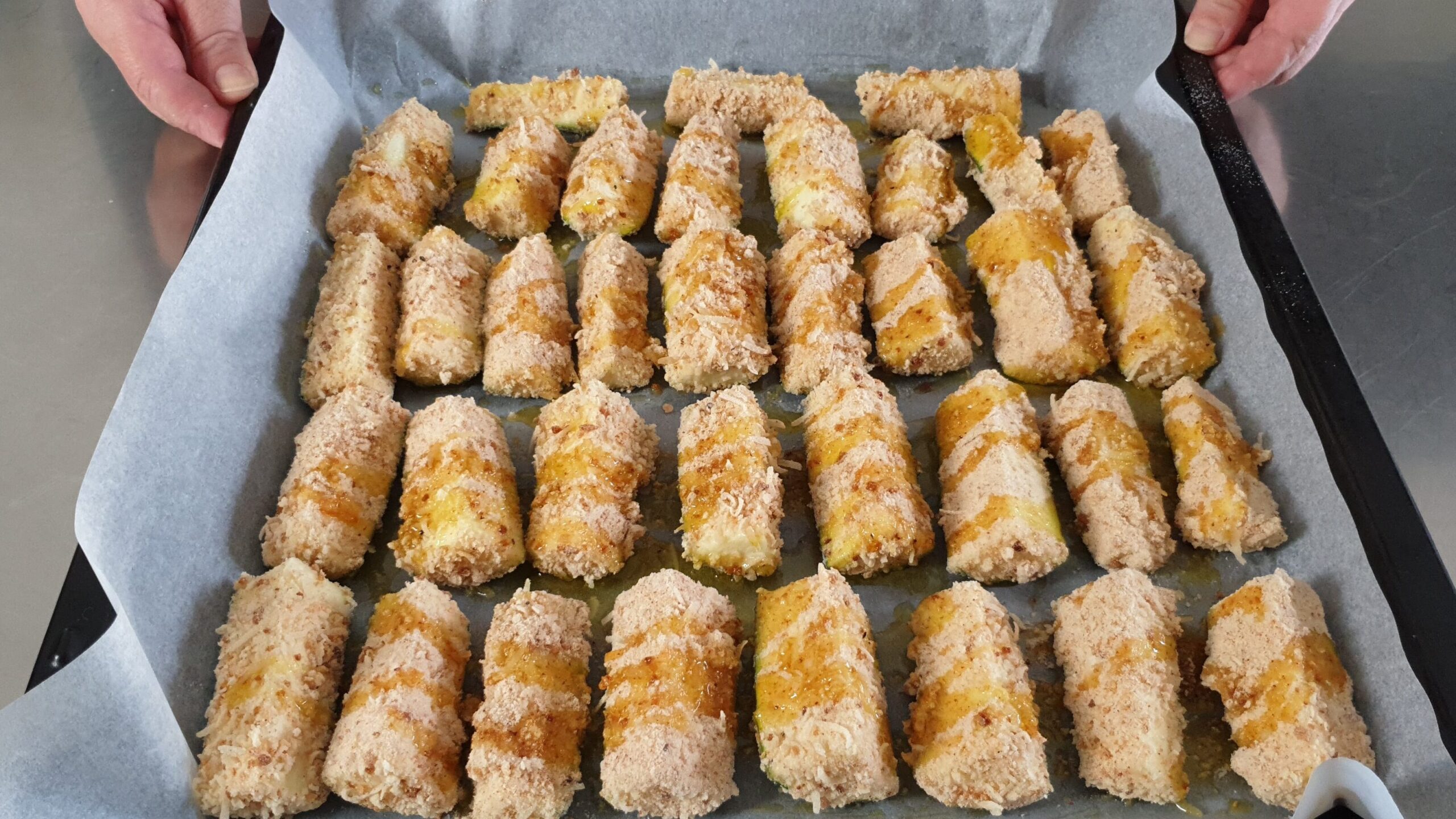 zucchine panate