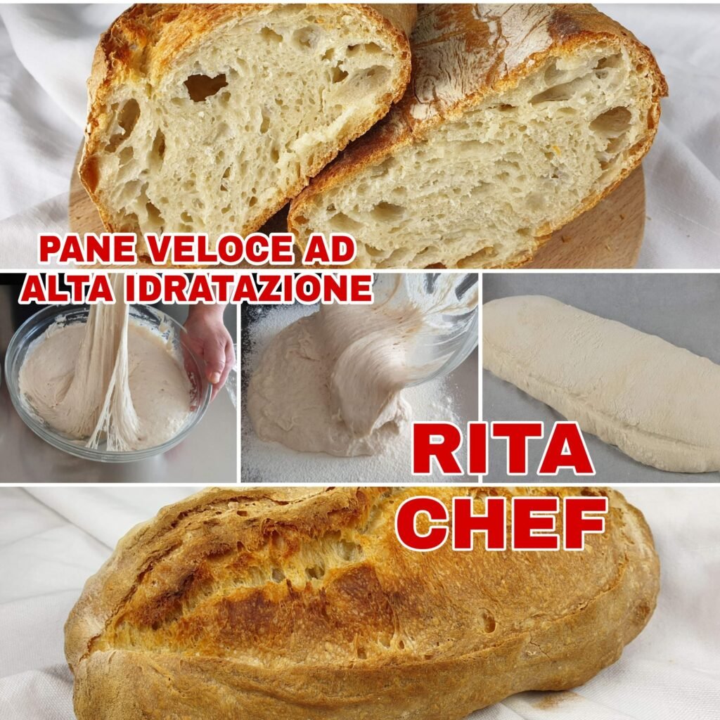 pane veloce ad alta idratazione