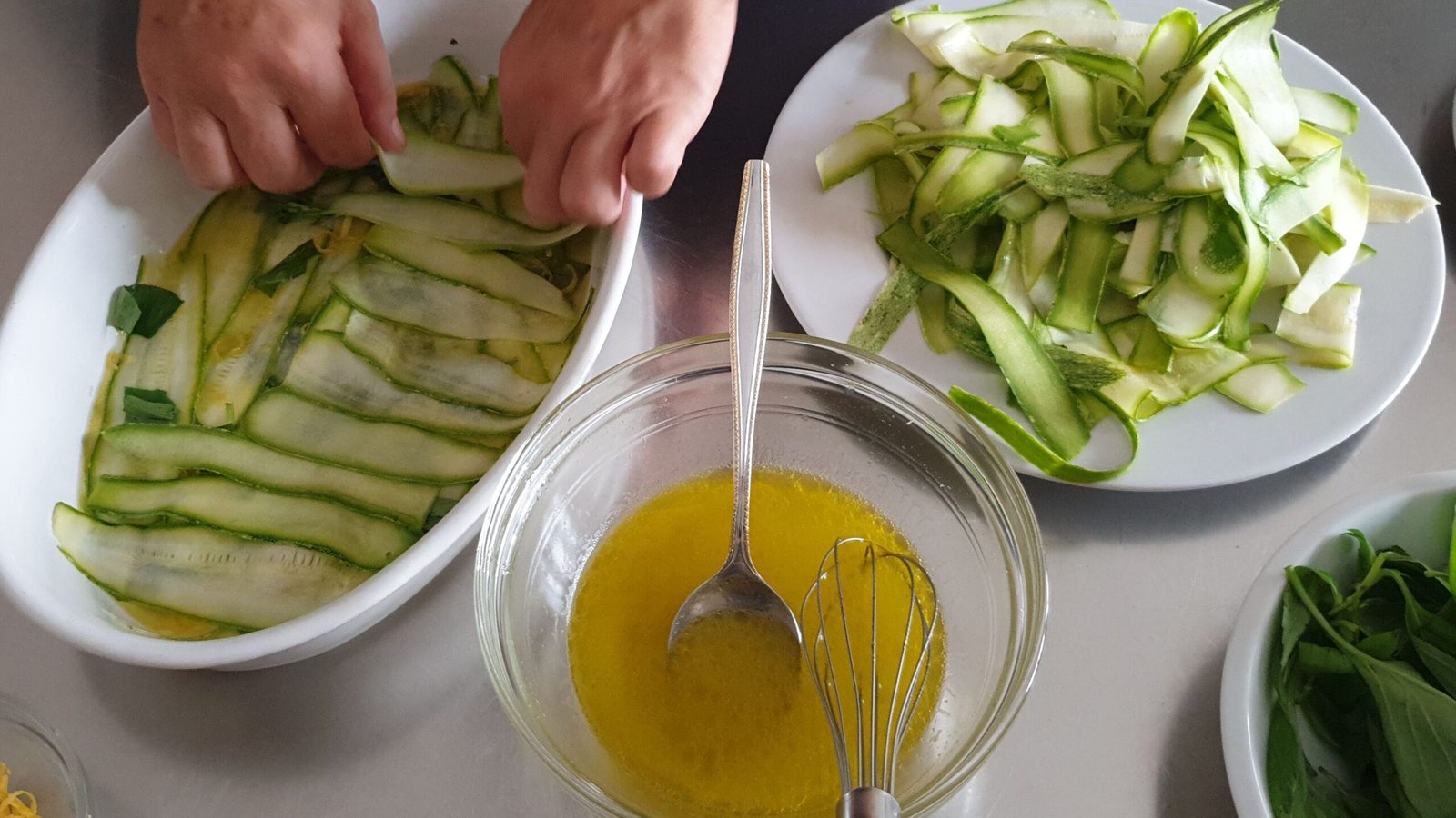 zucchine marinate