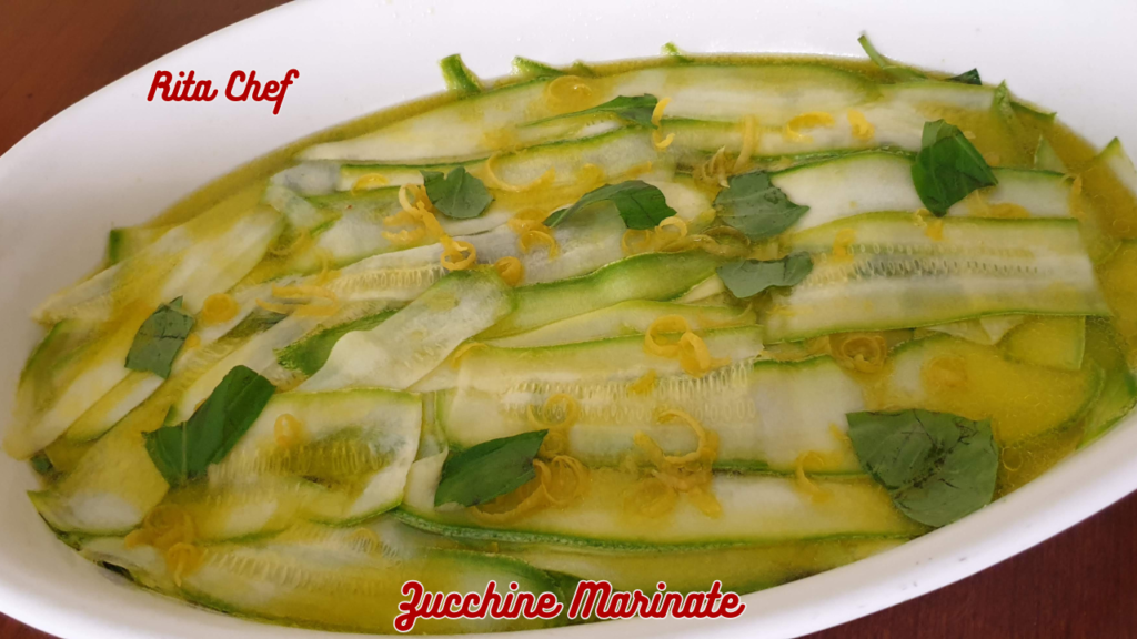 zucchine marinate
