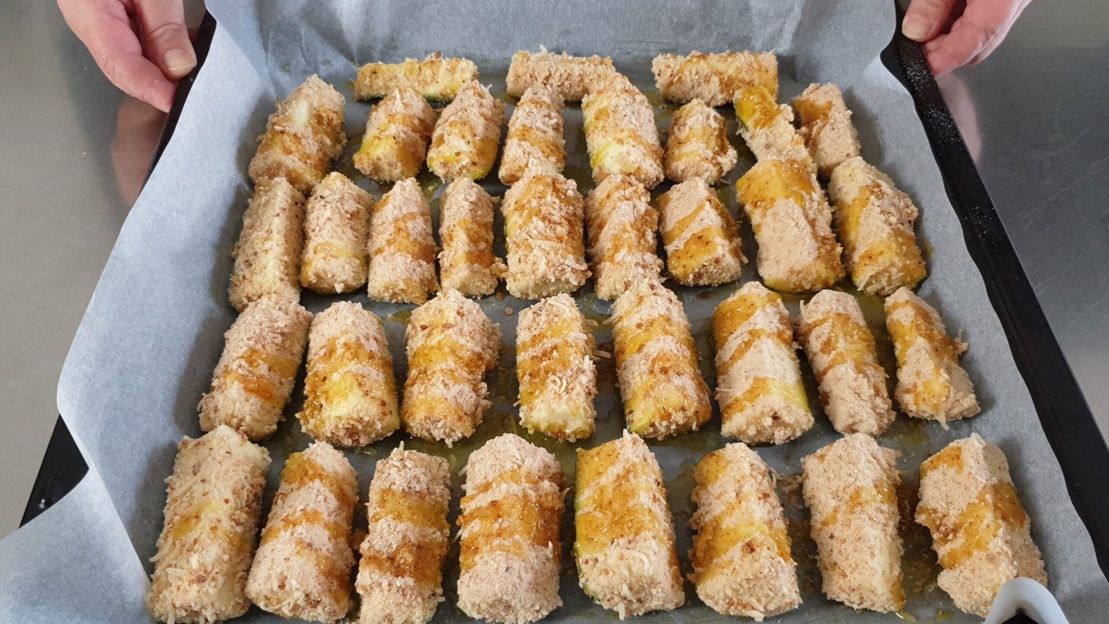zucchine panate