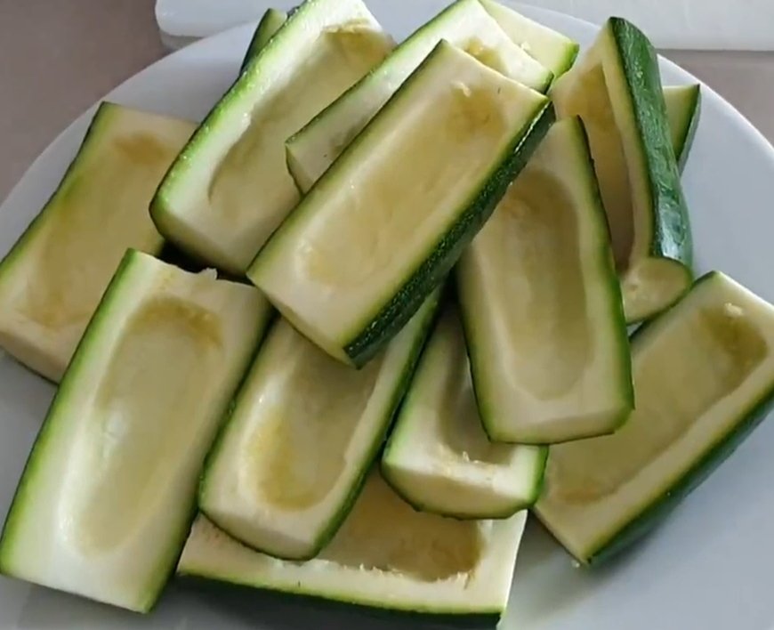 barchette di zucchine