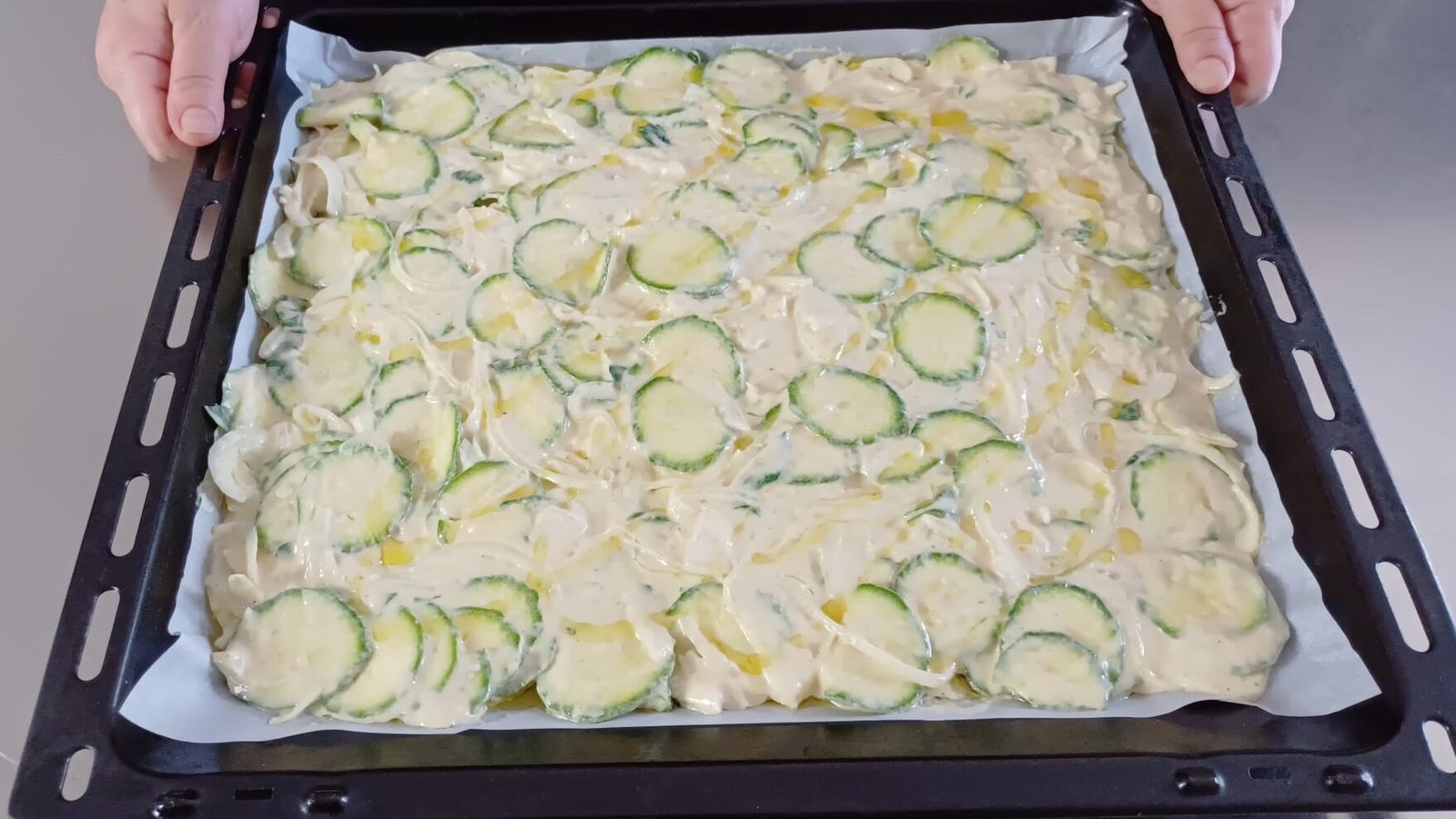 schiacciata di zucchine