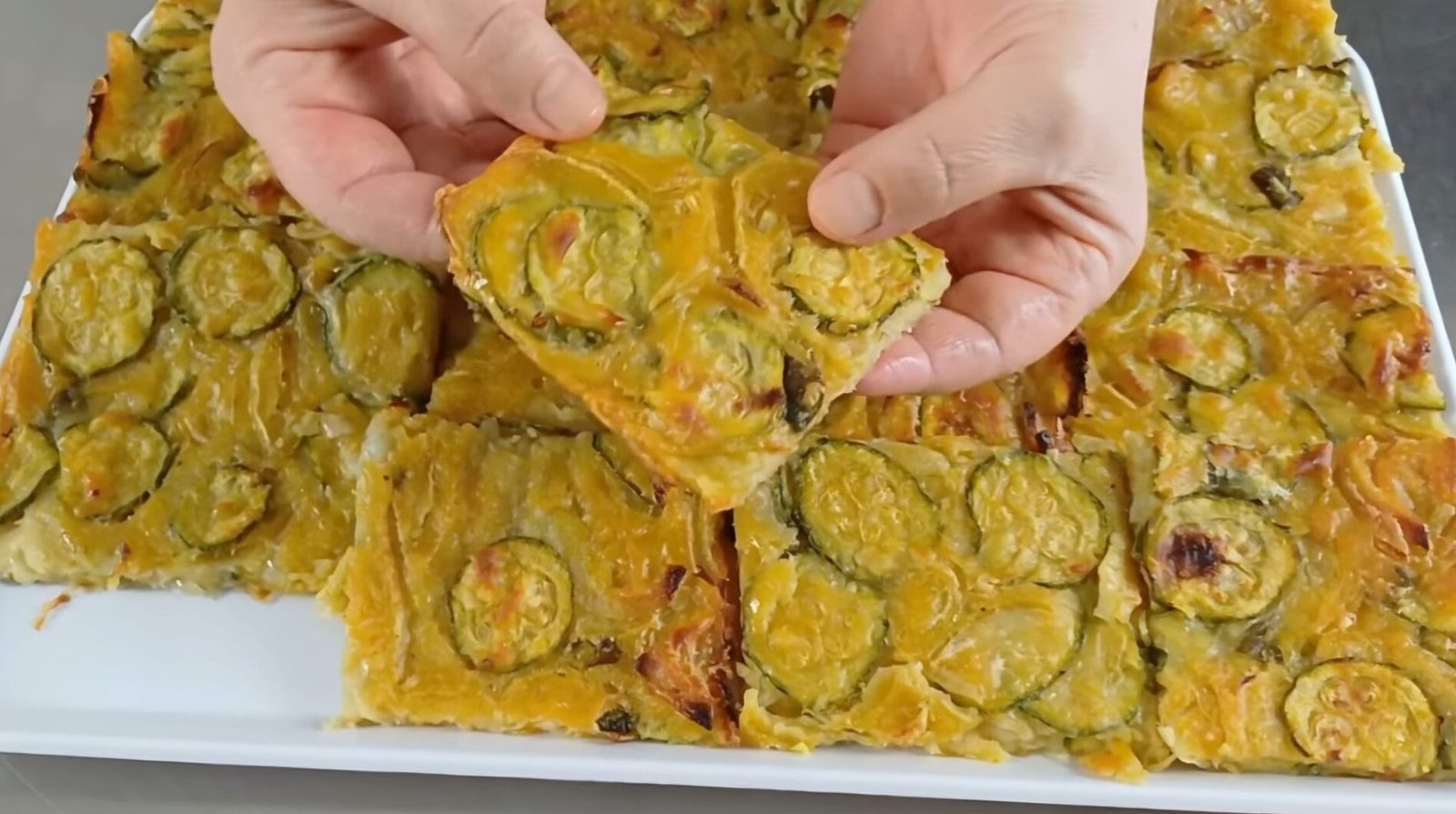 schiacciata di zucchine